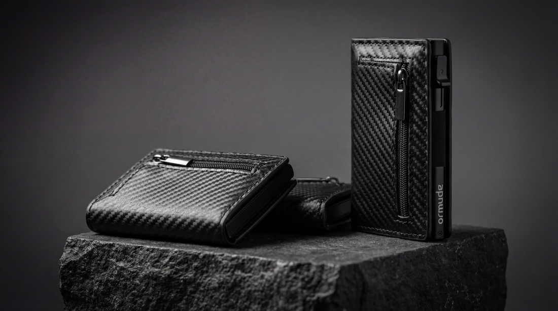 Ormude smart wallet - portefeuille minimaliste homme compact et élégant